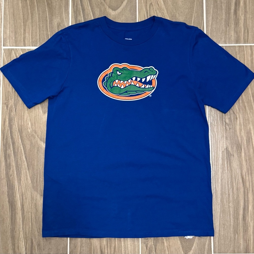 Blue T-Shirt with Gator Logo